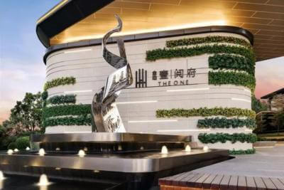 廣州金地示范區不銹鋼景觀水景雕塑項目